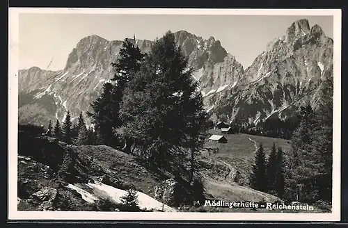 AK Mödlingerhütte, Berghütte mit Reichenstein