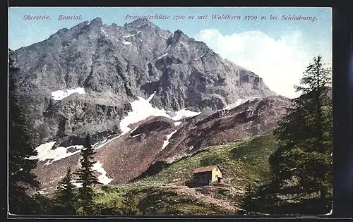 AK Preintalerhütte, Berghütte im Ennstal mit Waldhorn bei Schladming, Obersteir