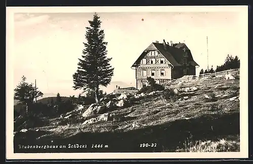AK Stubenberghaus, Berghütte am Schöckl