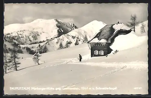 AK Marburger-Hütte, Berghütte auf der Taupitzalm geg. Lawinenstein und Schneiderkogel