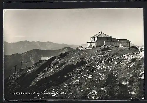 AK Terzerhaus, Berghütte auf der Gemeindealpe