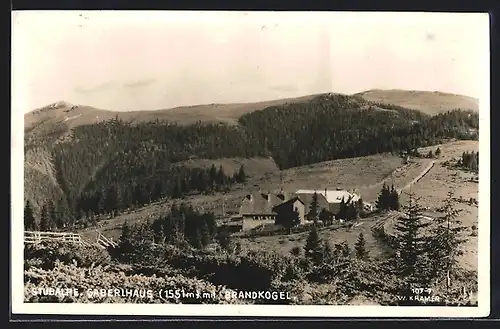 AK Gablerhaus, Berghütte auf der Stubalpe mit Brandkogel