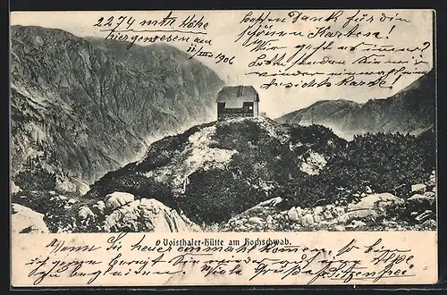 AK Voisthaler-Hütte, Berghütte am Hochschwab