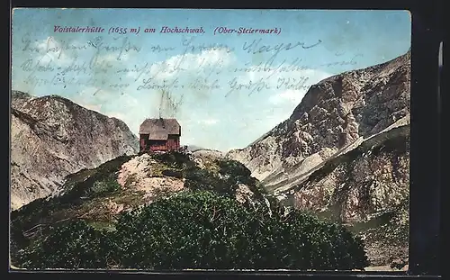 AK Voistalerhütte, Berghütte am Hochschwab
