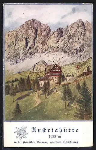AK Austriahütte in der steirischen Ramsau oberhalb Schladming