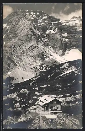 AK Hesshütte, Panorama mit Hochtor