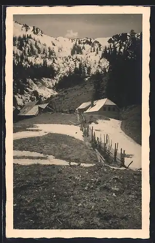 AK Mörsbachhütte in den Donnersbacher Tauern, Sektion Reichenstein des D. u. V. A. D.