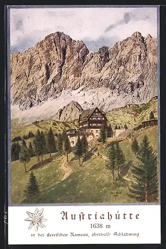AK Austriahütte in der steierischen Ramsau