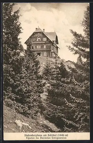 AK Stubenberghaus, Berghütte am Schöckel