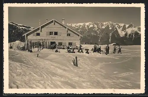 AK Tappenkarsee-Hütte auf der Mittenfeldalm am Hochkönig