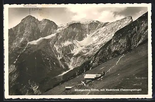 AK Söldenhütte, Berghütte mit Hochthron