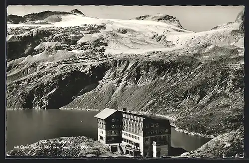 AK Rudolfshütte mit Granatspitze und Sonnblick