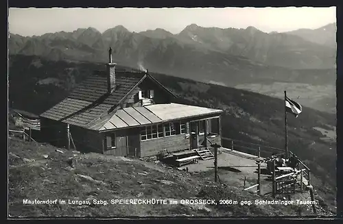 AK Speiereckhütte, Berghütte am Grosseck