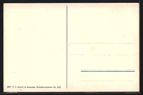 AK Hofpürglhütte, Ansicht mit Bischofsmütze und Mosermandl