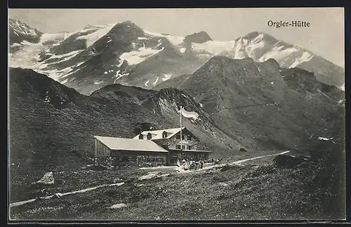 AK Orglerhütte, Unterkunftshaus im Kaprunertal am Wasserfallboden