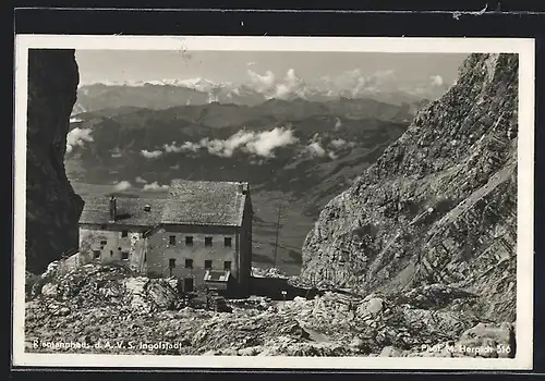 AK Riemannhaus, Berghütte d. A. V. S. Ingolstadt
