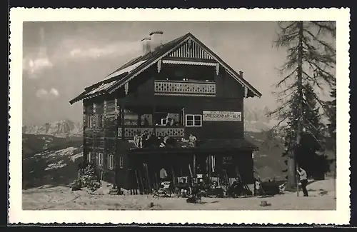 AK Schutzhaus Griessenkaralm, Berghütte am Griessenkareck