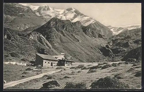 AK Orglerhütte, Berghütte im Kaprunerthal am Wasserfallboden