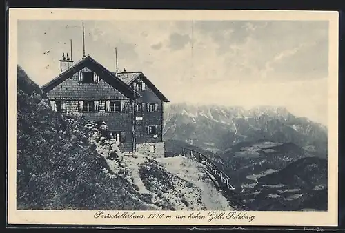 AK Purtschellerhaus, Berghütte am hohen Göll