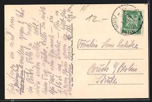 AK Purtschellerhaus, Berghütte am hohen Göll