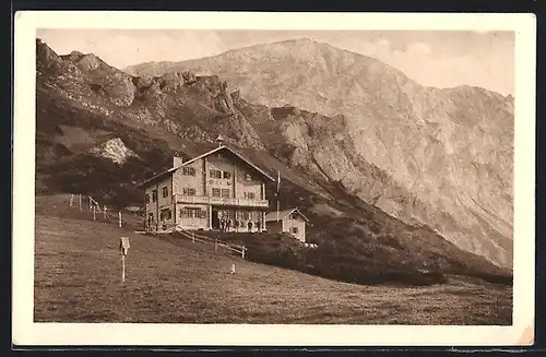 AK Carl von Stahl-Haus am Torrennerjoch