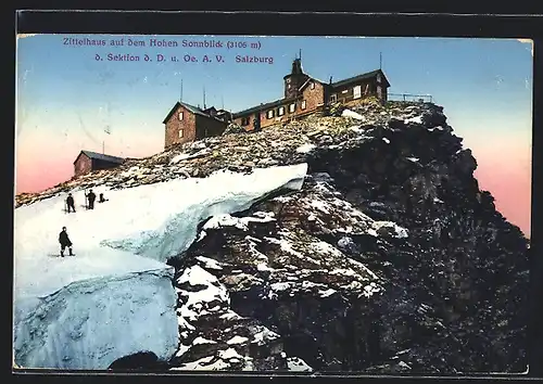 AK Zittauerhaus, Berghütte auf dem Hohen Sonnblick