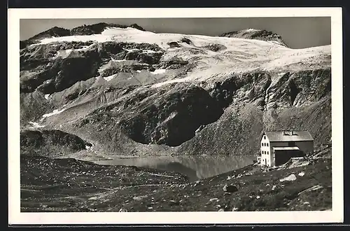 AK Rudolfshütte, Berghütte am Weisssee im Stubachtal