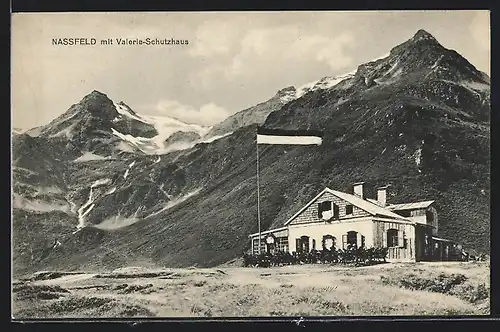 AK Valerie-Schutzhaus, Berghütte im Nassfeld
