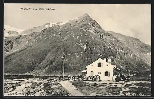 AK Valeriehütte, Berghütte mit Nassfeld