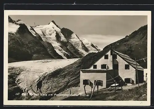 AK Karl Volkert-Haus, Berghütte am Pasterzenglgletscher