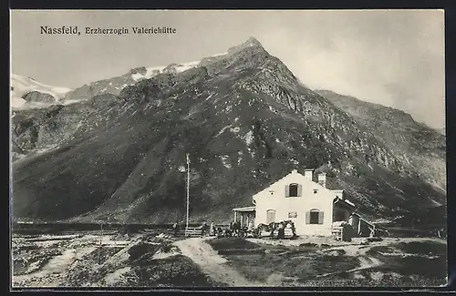 AK Erzherzogin Valeriehütte, Gipfel bei Nassfeld