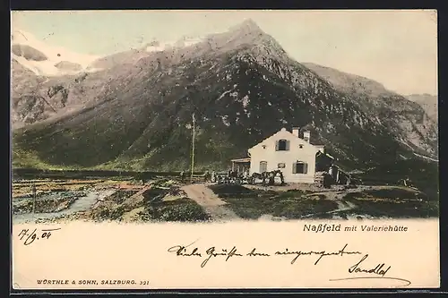 AK Nassfeld mit Valeriehütte