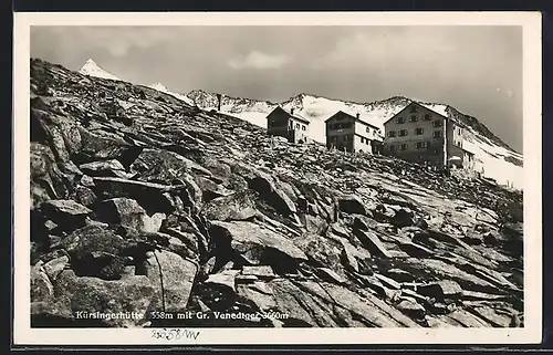 AK Kürsingerhütte mit Gr. Venediger