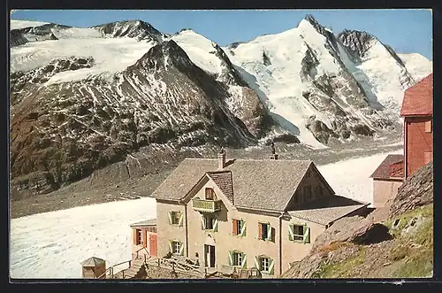 AK Kaiser Franz-Josef-Haus, Blick auf den Grossglockner