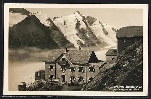 AK Franz-Josefshaus mit Grossglockner