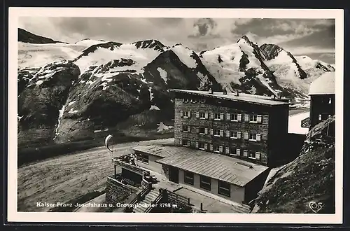 AK Kaiser Franz Josefshaus mit Grossglockner