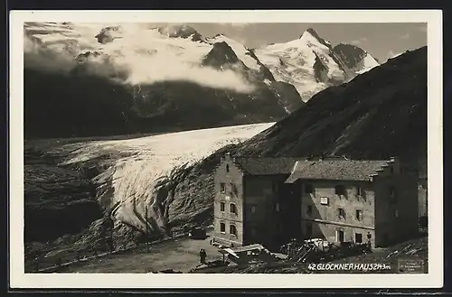 AK Glocknerhaus mit Gletscher