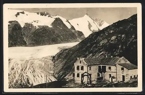 AK Glocknerhaus mit Grossglockner