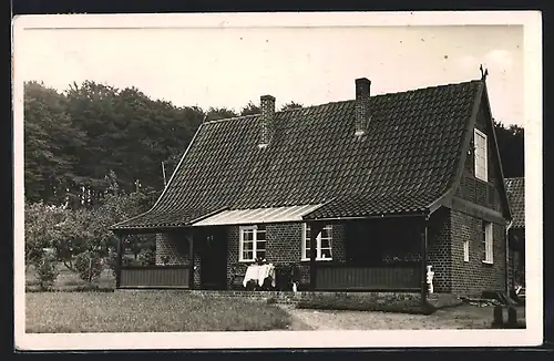 Foto-AK Scharbeutz, Ferienhaus, 1930