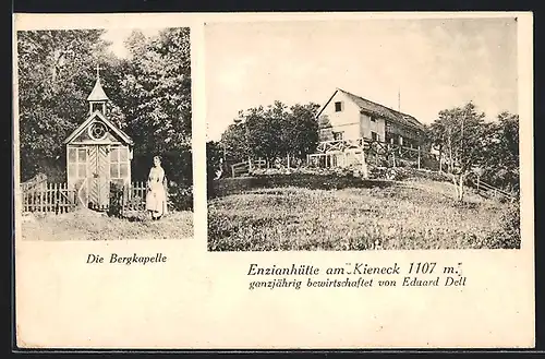 AK Enzianhütte am Kieneck, Bergkapelle