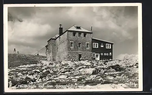 AK Fischerhütte, Berghütte auf dem Schneeberg