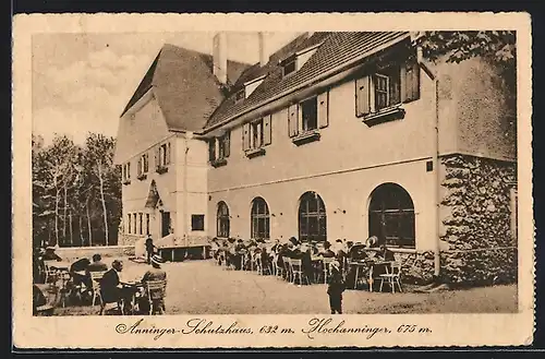 AK Anninger-Schutzhaus, Hochanninger, Gästegarten