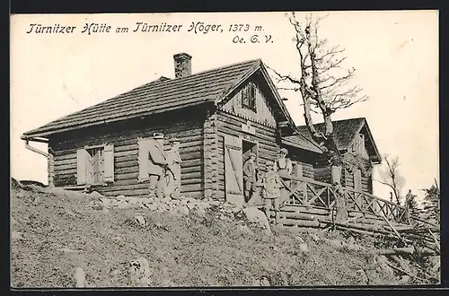 AK Türnitzer Hütte, Berghütte am Türnitzer Höger