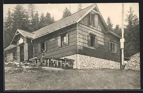 AK Herrgottschnitzerhütte am Waldeck, Hohe Wand