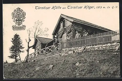 AK Türnitzer Hütte, am Türnitzer Höger, Berghütte