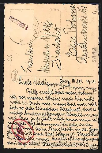 AK Alt Saaz, Ortspartie