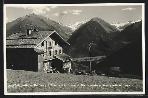 AK Neukirchen am Grossvenediger, Alpengasthaus Rechtegg