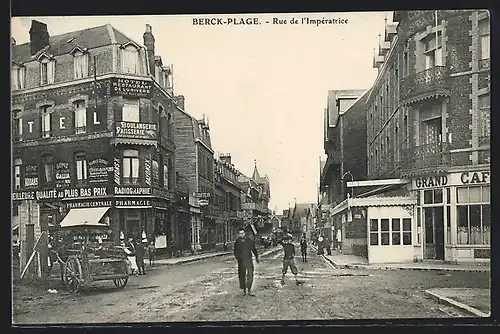 AK Berck-Plage, Rue de l`Impératrice
