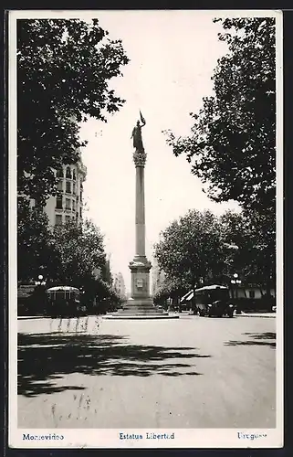 AK Montevideo, Estatua Libertad