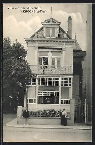 AK Knocke-sur-Mer, Villa Mathilde-Henriette